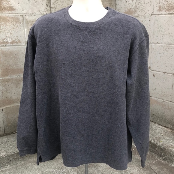 Eddie Bauer Other - Eddie Bauer Gray Cotton Pullover